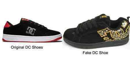 how to know fake dc shoes|are dc shoes a scam.